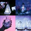 66 Feet 200 LED Fairy Lights with Remote Timer, Battery Operated Twinkle String Lights for Bedroom, Garden, Party, Christmas Indoor and Outdoor Decors Cool White - Image 2